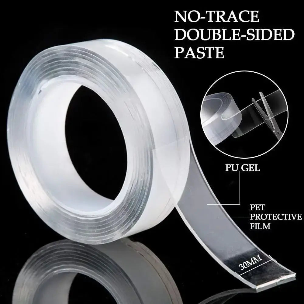 1/3/5m Nano Tape Double-Sided Adhesive Tape Traceless Waterproof Tape