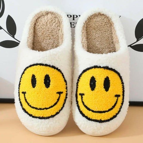 Happy Smile Face Slippers.