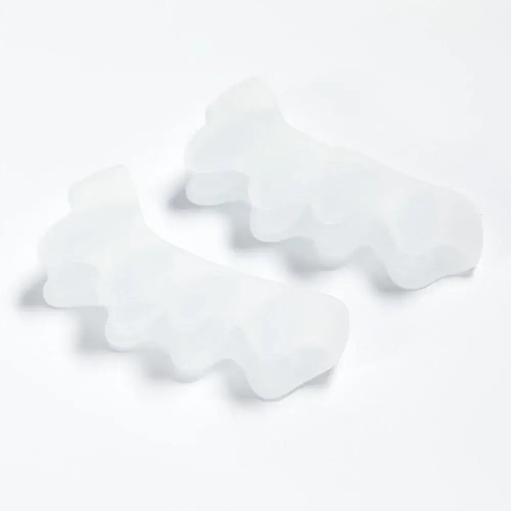 Gel Toe Spreaders Separator Silicone Bunion Correctors for Bent Claw Curved Toes Toe Straighteners for Women &amp;Men Foot Care Tool