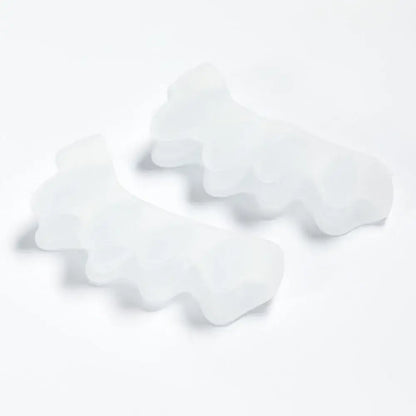 Gel Toe Spreaders Separator Silicone Bunion Correctors for Bent Claw Curved Toes Toe Straighteners for Women &amp;Men Foot Care Tool