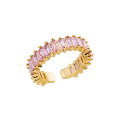 Stainless Steel Rings for Women Gold Color Never Fade Luxury Classic rings wedding couple rings Jewelry Free Shipping
