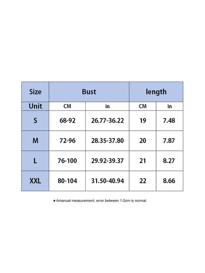 Women Corset Top V-Neck Lace Trim Tank Top Open Back Ultra-Short Camisole for Summer Black L