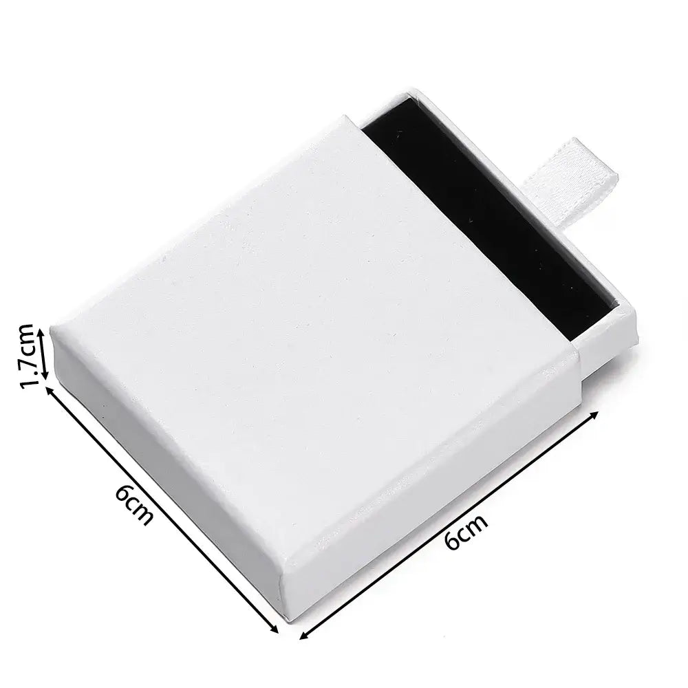 Creative Drawer Jewelry Packaging Box Necklace Ring Earing Bracelet Storage Organizer Display Stand Solid Color Paper Gift 2030