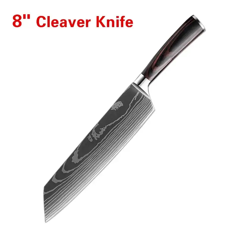 Stainless Steel Kitchen Knife, Multiple Styles