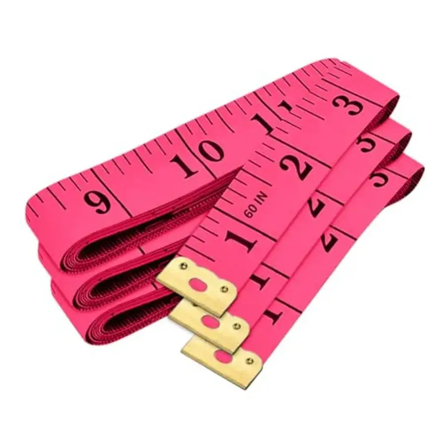 3-Pack Measuring Tape for Body Measurements: Waist Chest Bust Shoulders Hips Arms etc Perfect Soft Flexible Tape Measure Double