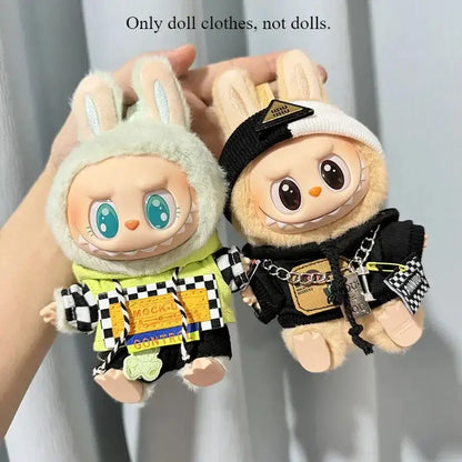 Labubu Doll Clothes Fashion Overalls | V1 V2 Accessories