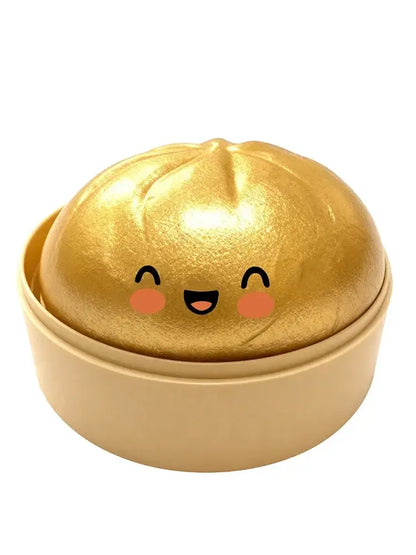 Simulation Dumpling Pressure Ball Slow Rebound Soft Pinch Decompression Toy Office Home Decor Children Adults Birthday Gifts