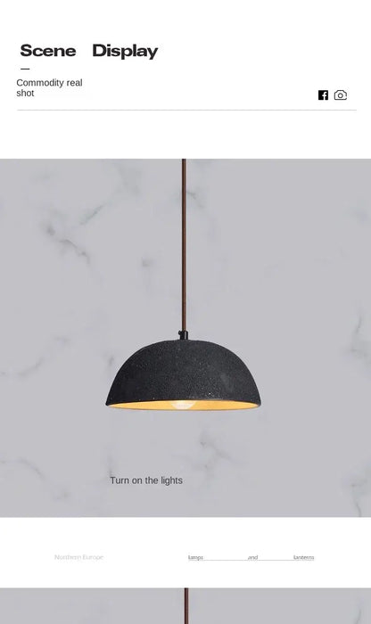 Textured Pendant Light for Dining Rooms &amp; Kitchen Islands