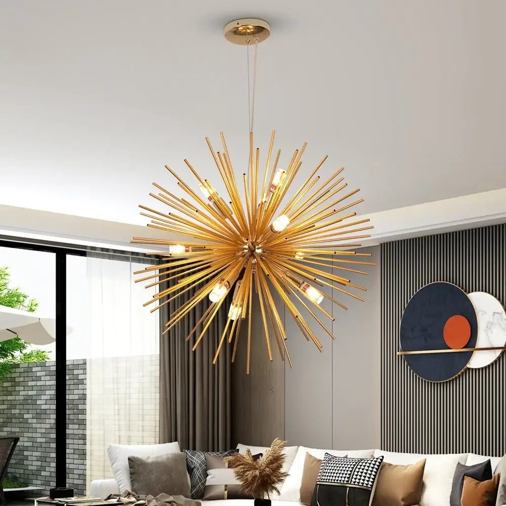 VETRULUS Dandelion-Style Chandelier, Selectable Designs