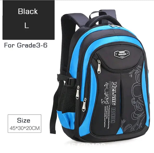 Durable Backpack School Bag for Boys and Teens