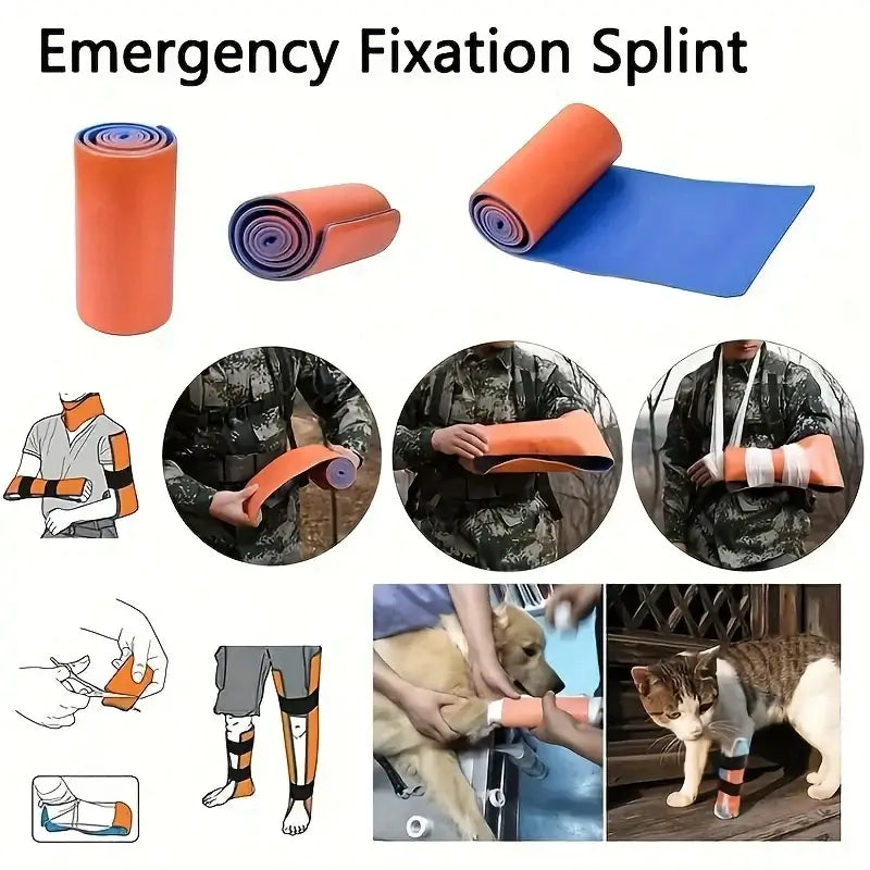 131pcs First Aid Kit - Military Trauma Medical Supplies