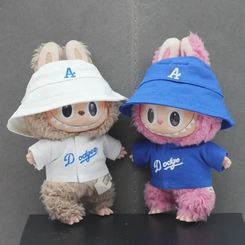 Labubu Doll Clothes - Baseball Outfit for 15/17cm Dolls