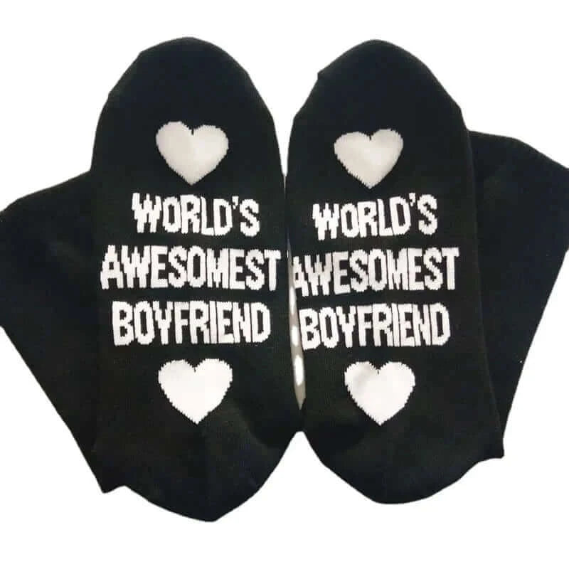 Birthday Gift for Boyfriend Cotton Socks Ankle Small Love Gift Anniversary Girlfriend Present Party Wedding Valentines Day Favor