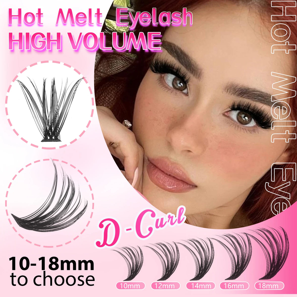 Cluster Lashes Kit – 320 / 600 / 790pcs | Mix-and-Match Lengths | Daily &amp; Party Glam | DIY False Lashes