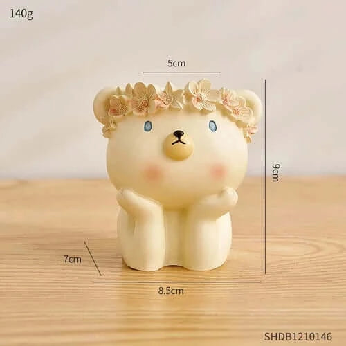 Nordic Flower Pots Cute Girl Decorative Planters Succulents Cactus