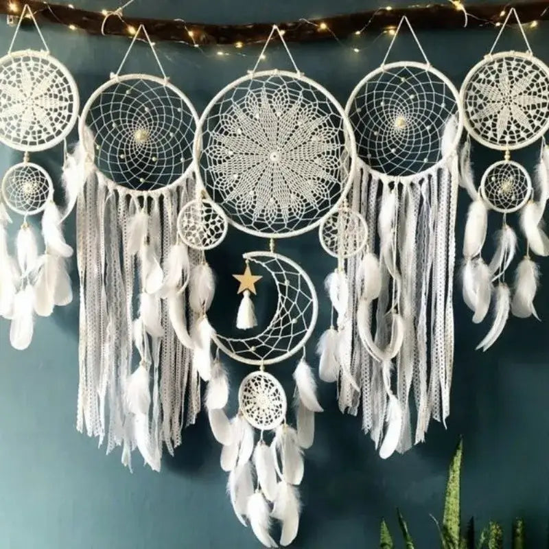Macrame Dream Catcher Modern Dream Catchers Interior Aesthetic Dreamcatcher Decorative Luxury Dreamcatchers Hanging Decoration