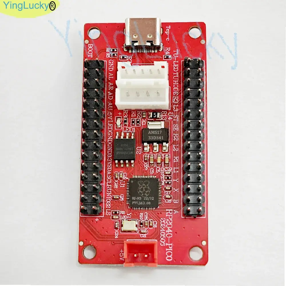 Raspberry Pi Pico Zero USB Board with Encoder for PC PS4 Switch Arcade Joystick Hitbox Controller Oled Cable DIY Gaming Parts Ki