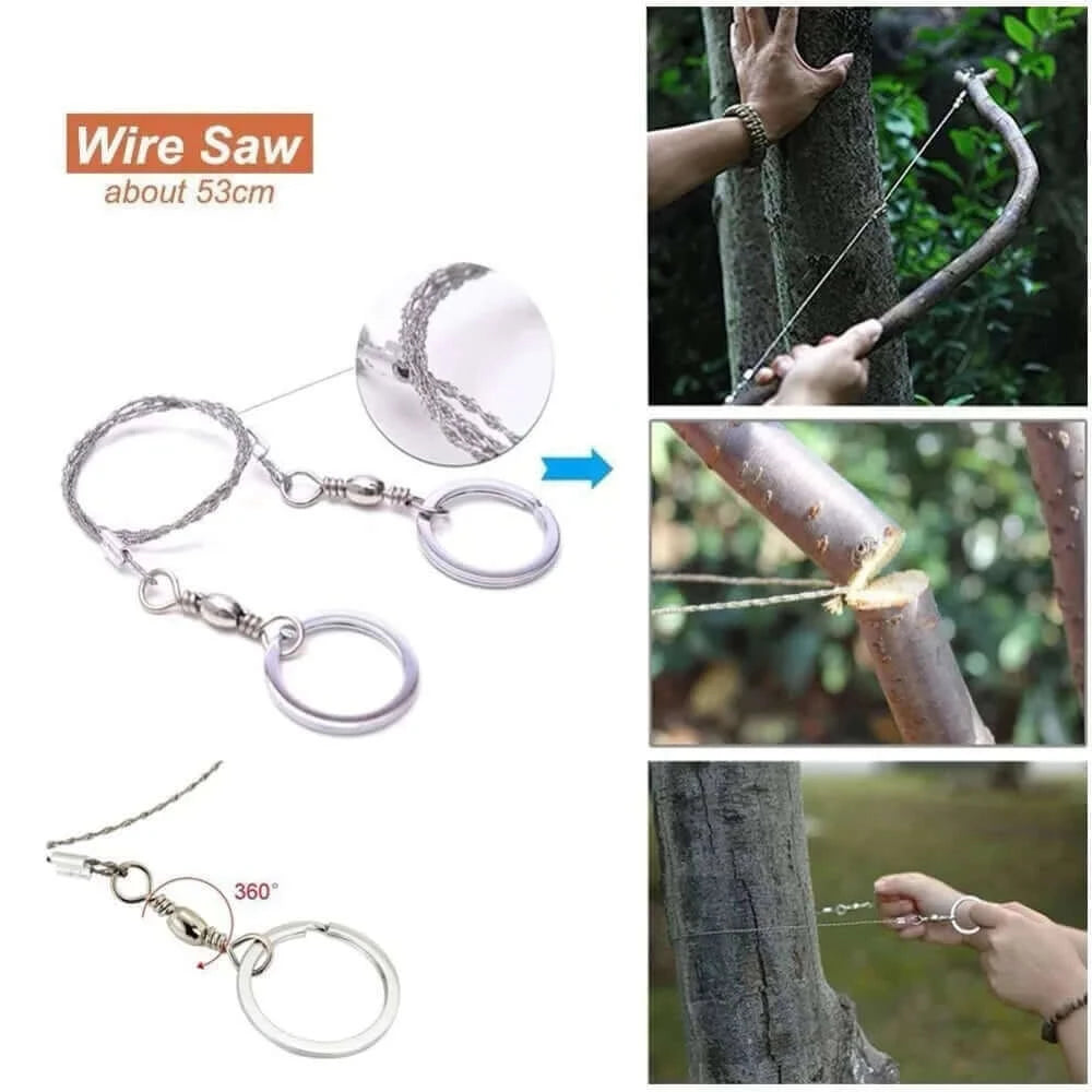 Camping Gear First Aid Kit Professional Survival Kit Gear Hunting