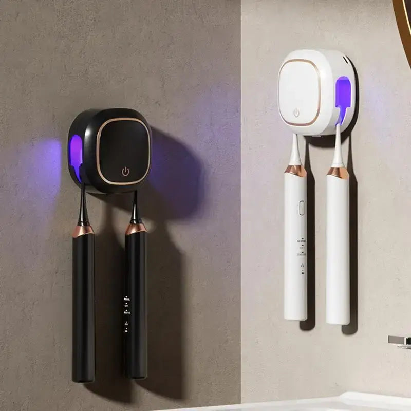 Sanitizing Toothbrush Holder Electric Toothbrush Cleaner Electric Portable UV Cover Machine For Home Shower Camping Car School