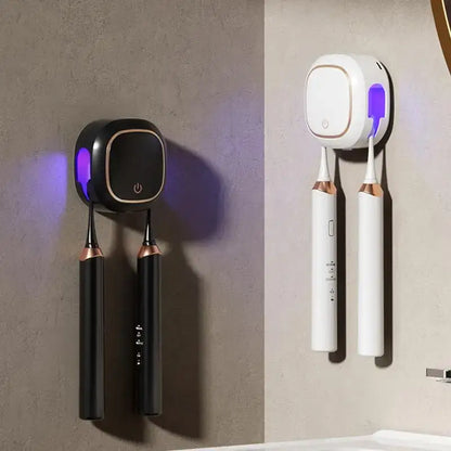 Sanitizing Toothbrush Holder Electric Toothbrush Cleaner Electric Portable UV Cover Machine For Home Shower Camping Car School