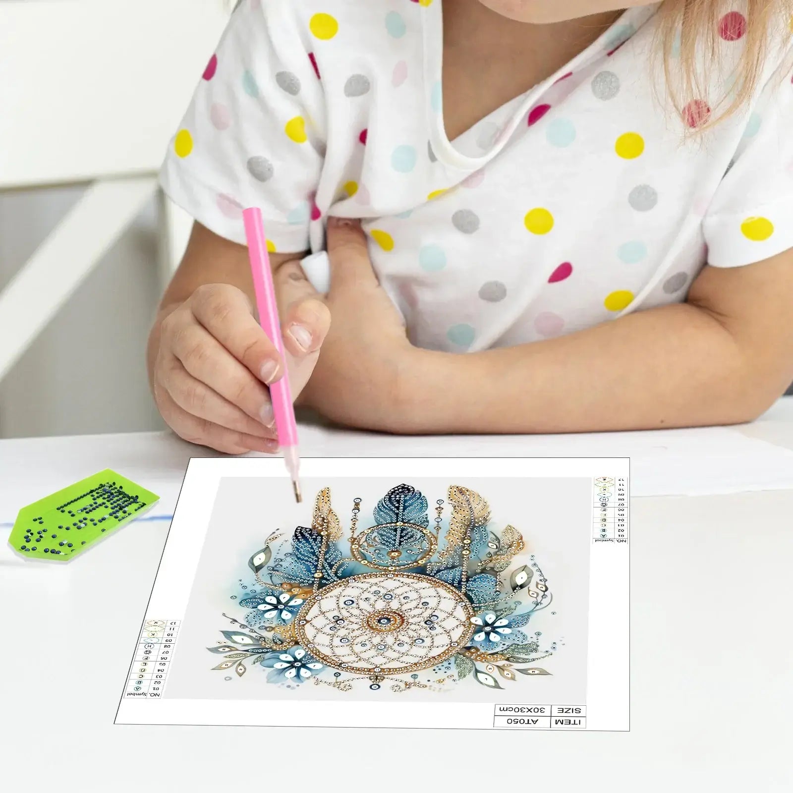 Diamond Painting Kit for Adult,Dreamcatcher Special Shape Diamond Art for Beginner,Diamond Art Painting for Home Decoration Gift