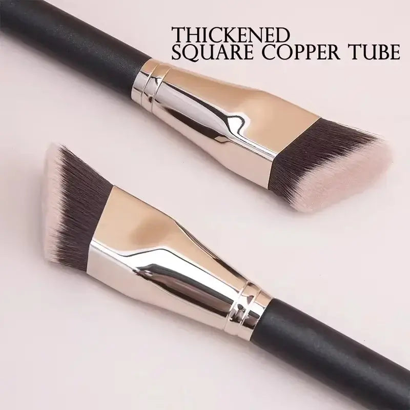 angled makeup brushes for contouring