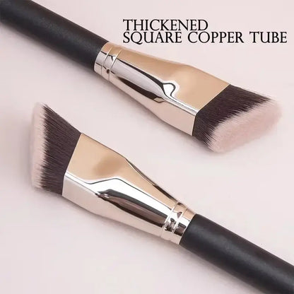 angled makeup brushes for contouring