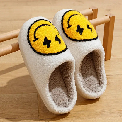 cute fluffy winter slippers