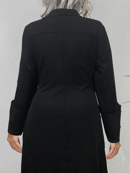 Club Wear Sexy V Neck Oversized Dress