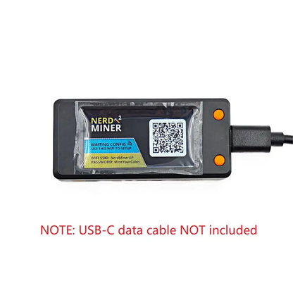 New Arrival NerdMiner V2 78kh/S Hashrate Bitcoin Nerd Miner BTC Lottery Miner Solo Btc Crypto Miner Mining Machine with Display