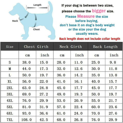 Winter Dog Harness Clothes Waterproof Warm Pet Dog Cotton Coat for.