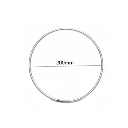2-20pcs Big Dream Catcher Circle Rings Craft 35-250mm Metal Rings For Dream Catchers Hoops Hanging DIY Connectors Accessories