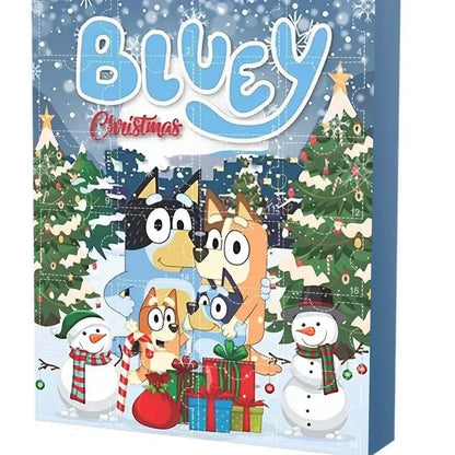 2024 New 24pcs Bluey Dog Blind Box Decoration Ornaments Children&