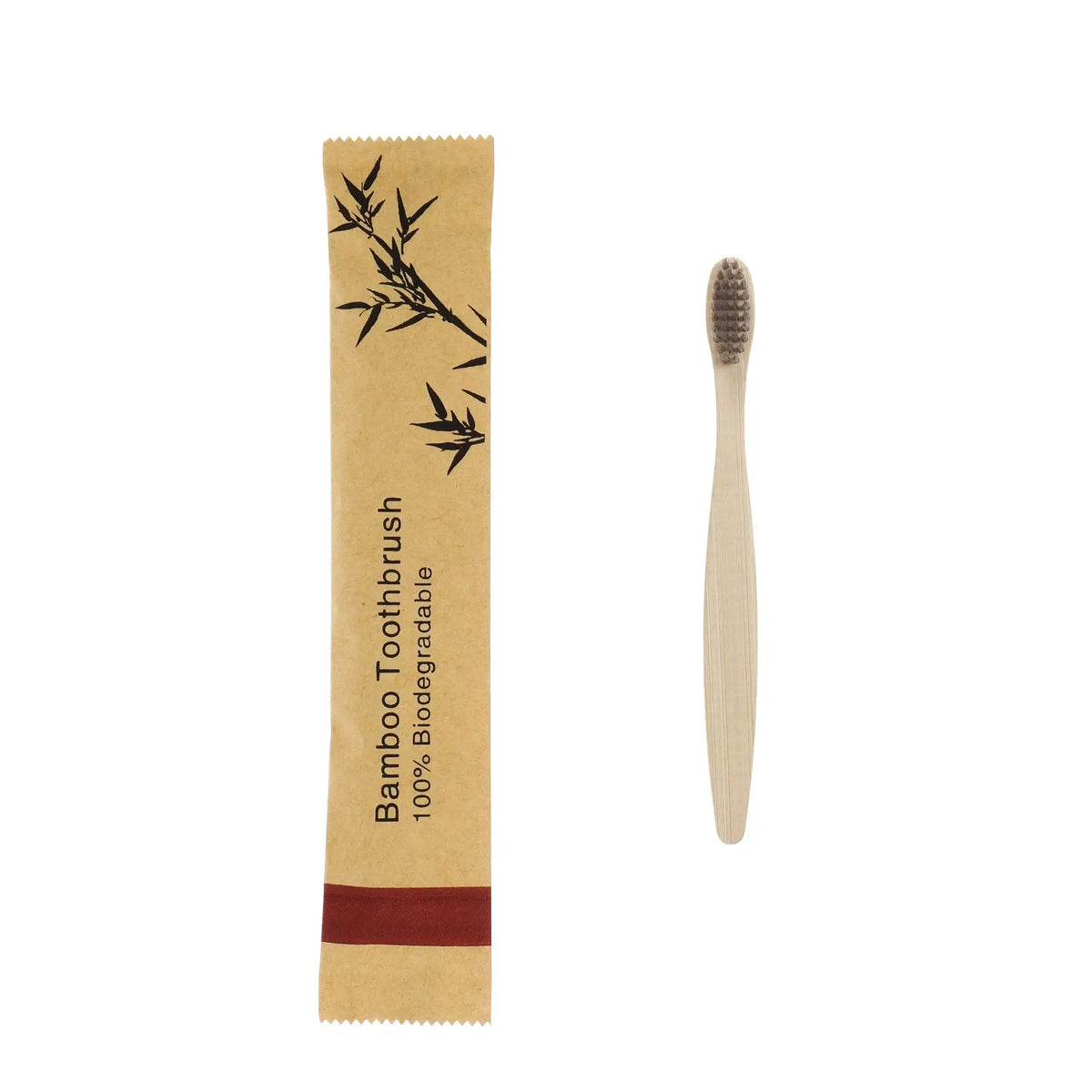 Kids’ Bamboo Toothbrushes with Soft Bristles, 15 or 30 Pack