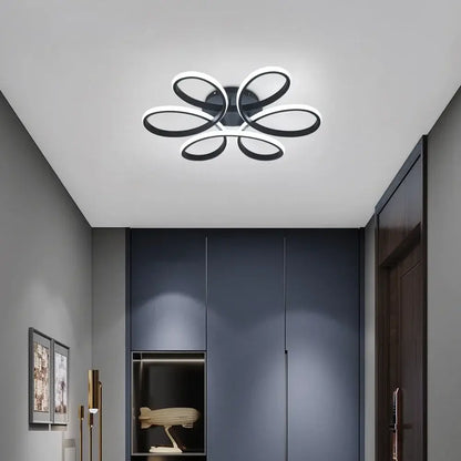 Vinilky Dimmable LED Ceiling or Pendant Light, Black or Gold