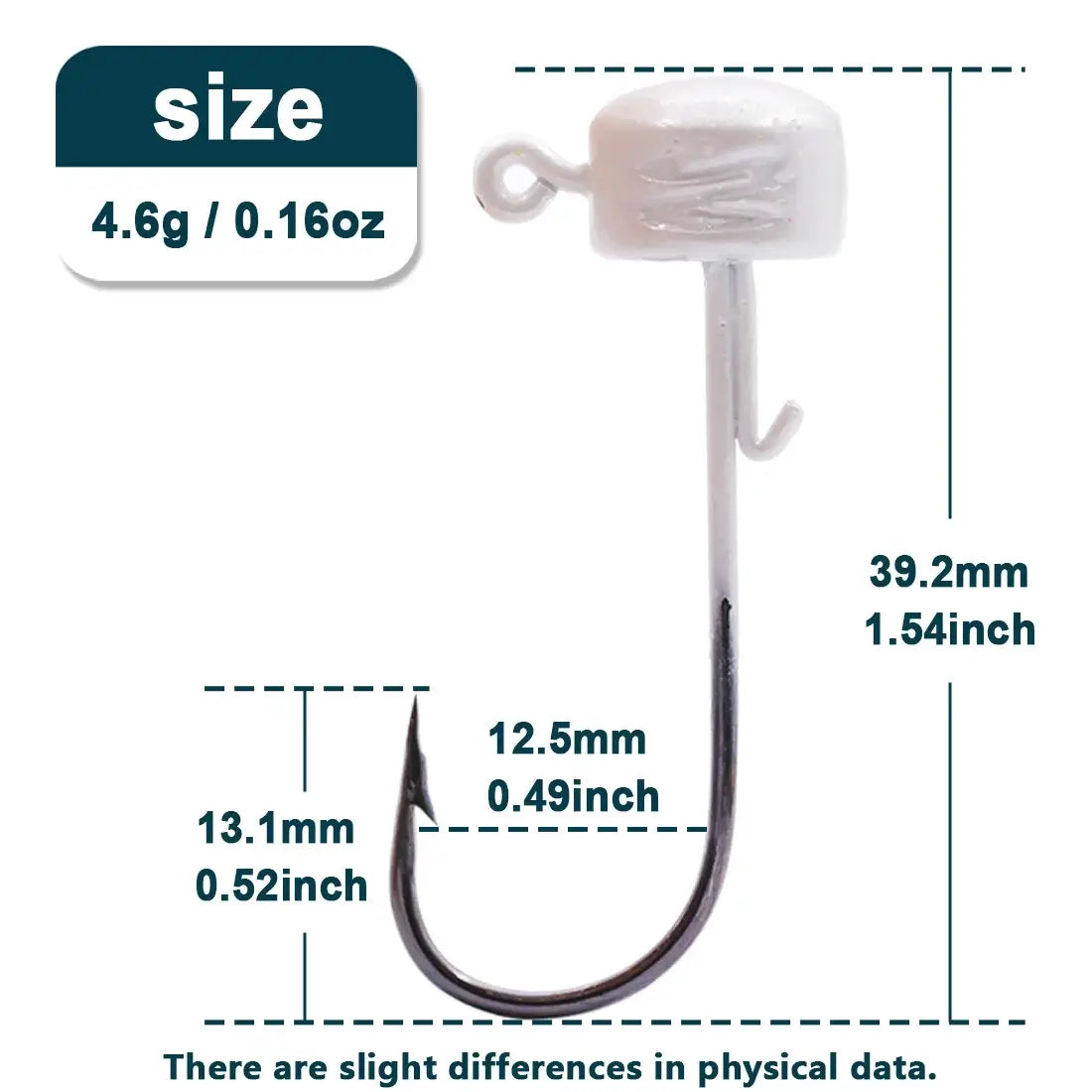 weedless ned rig jigheads for crappie bass fishing