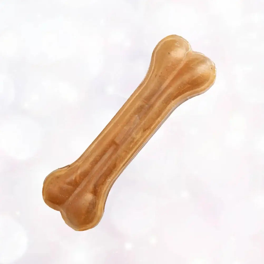 5inch Pet Dog Chew Bone Durable Teether Chewing Entertainment Teeth Cleaning Training Aid for Small Medium Dogs