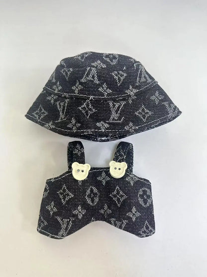 Labubu doll mini clothing set