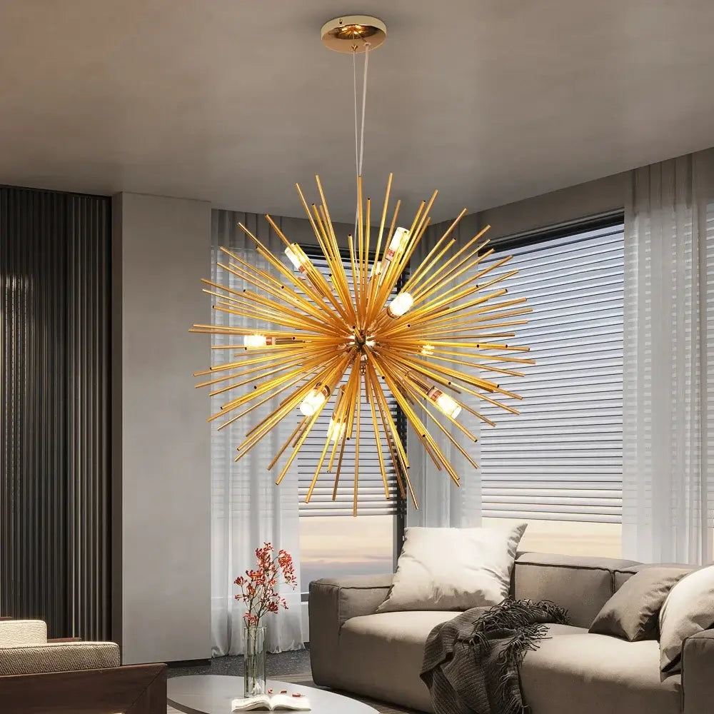 VETRULUS Dandelion-Style Chandelier, Selectable Designs