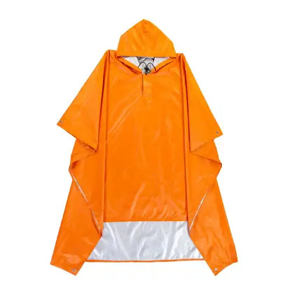 3 in 1 Waterproof Adult Long Raincoat Women Men Rain Coat Jacket