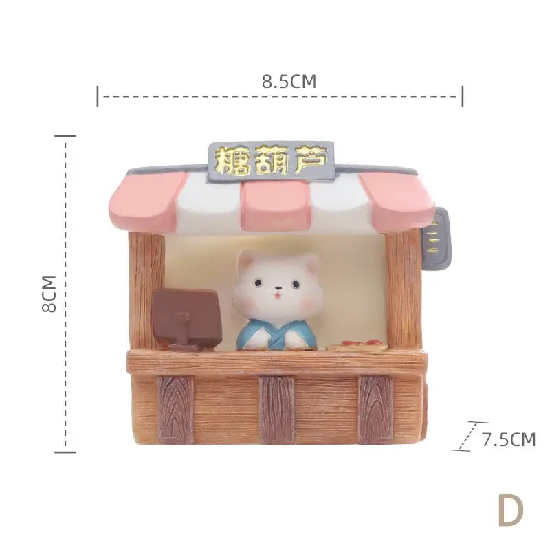 bakery themed flower pot for succulents