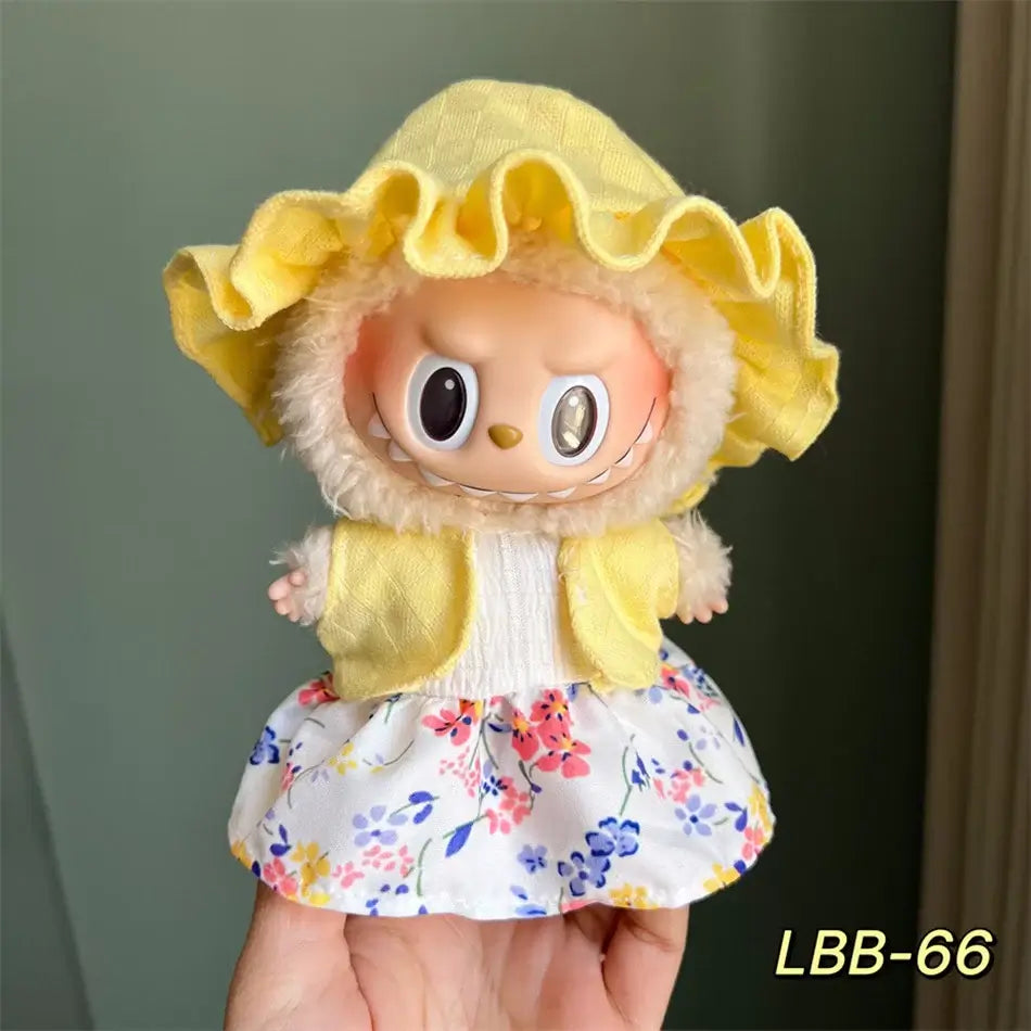 Labubu 17cm Doll Clothes Set - DIY Accessories &amp; Toys