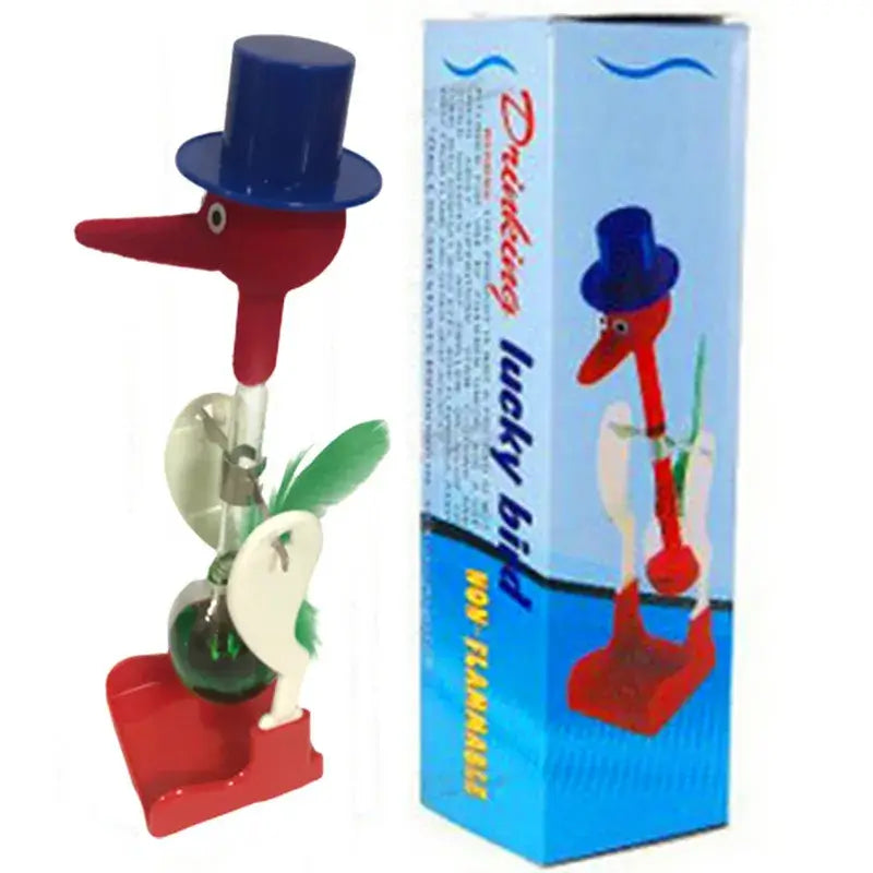 Physical Science Drinking Bird Color Changing Toy Water Bird Fun Educational Science Experiment Toy