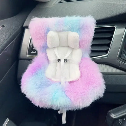 Labubu 15-17cm Doll Safety Seat - Cute Car Decor