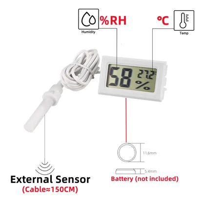 mini digital thermometer hygrometer