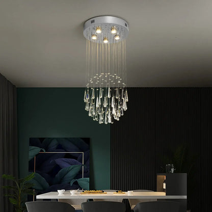 VETRULUS Modern Crystal Chandelier, Selectable Designs