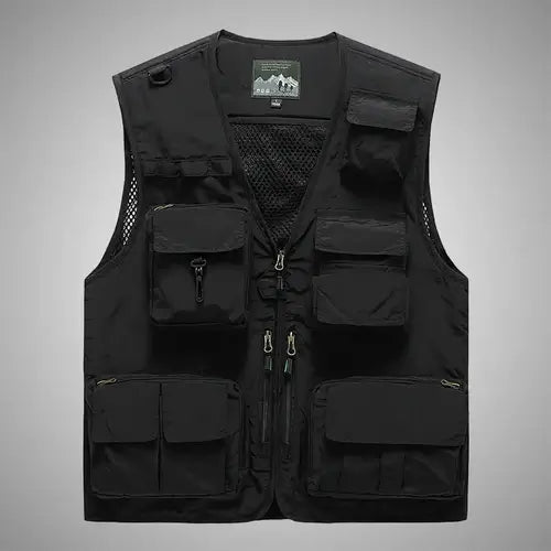 7XL 14 Pockets Summer New Men US Tactical Hiking Fishing Vest Man