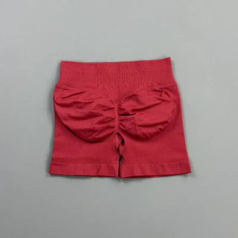 HISTELLO Women’s Seamless Scrunch Workout Shorts