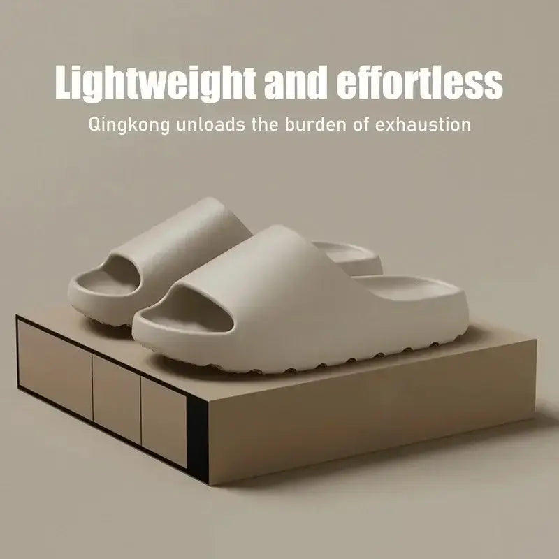 Coconut Slippers: Cloud Thick-Soled Beach Sandals