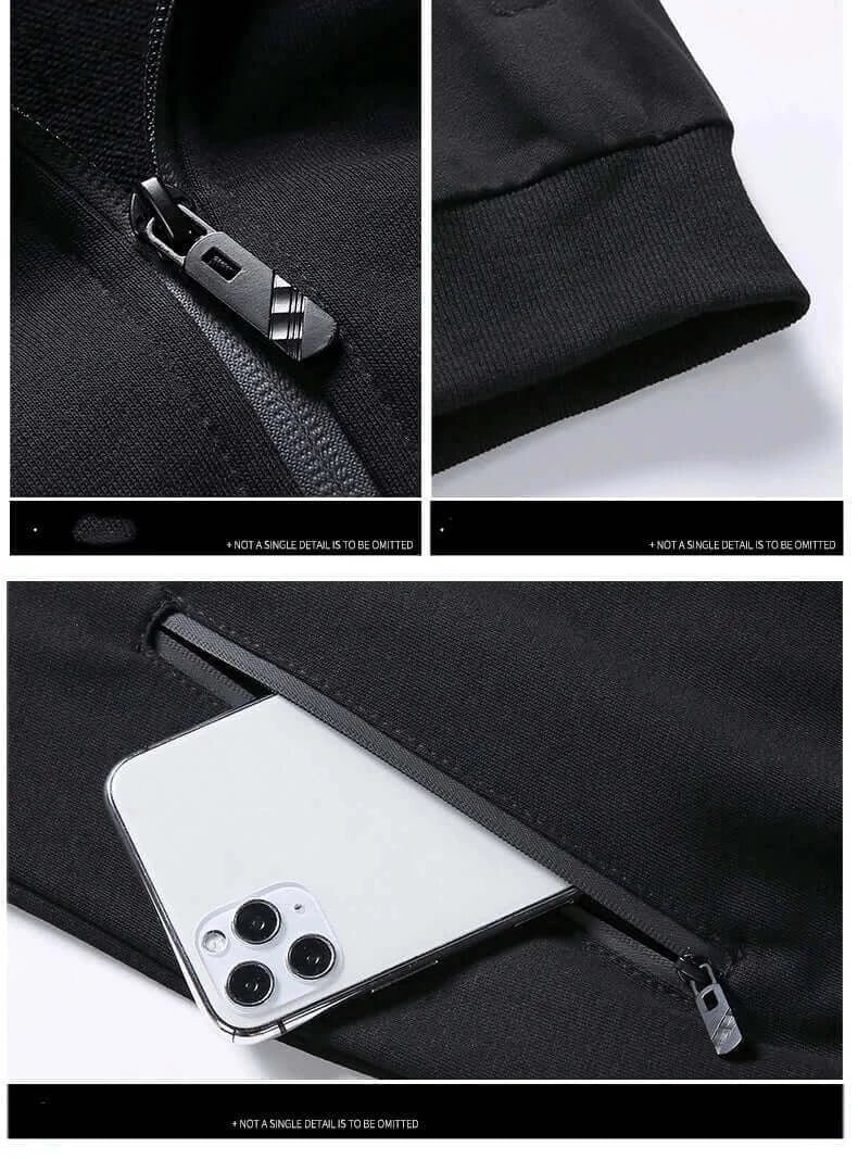 2023 Spring Autumn Sweatshirt SweatPants Trousers For Men Set Two